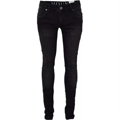 Hound dreng jeans - "XTRA" slim - Black denim